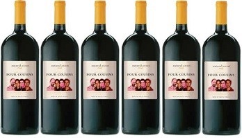 Four Cousins Natural Sweet Red (case of 6)