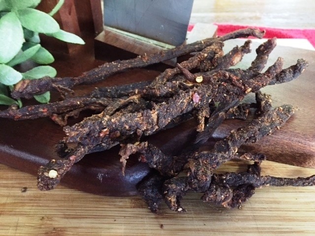 Beef Jerky - red wine & garlic 500g